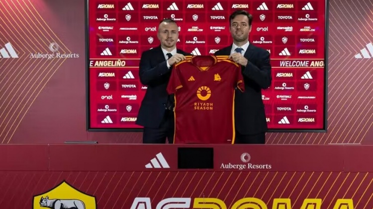 安吉利诺:德罗西让我们为球迷而战,能来到罗马让我感到骄傲