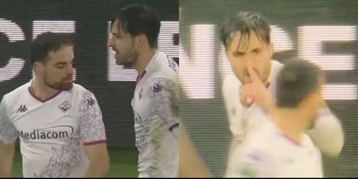 罗体:佛罗伦萨球员内讧,队友对博纳文图拉曝粗口并做闭嘴手势
