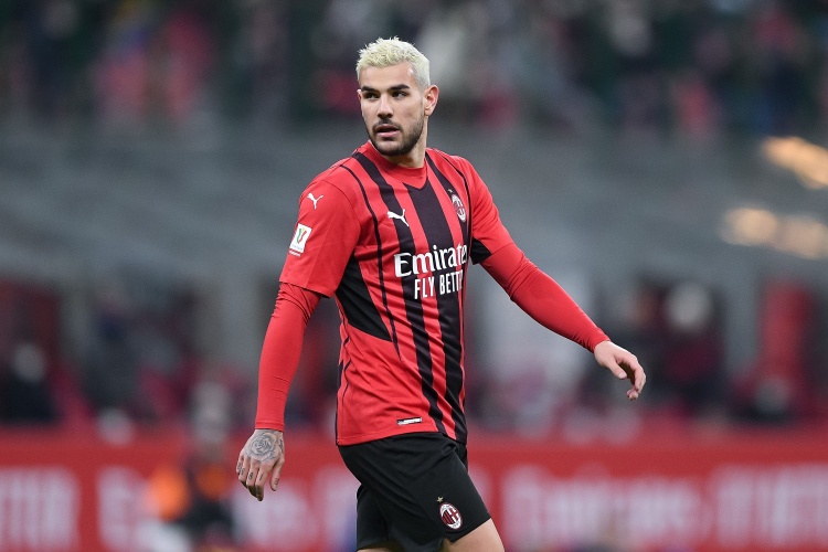 特奥停赛影响大,米兰过去10场没有特奥的比赛仅取得2胜3平5负