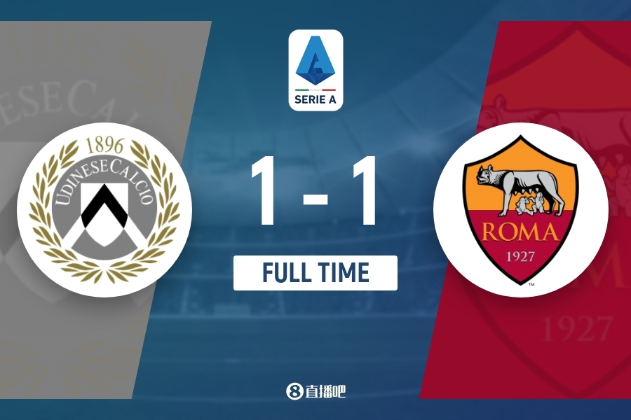 米体:乌迪内斯对阵罗马的比赛最有可能在4月25日恢复进行